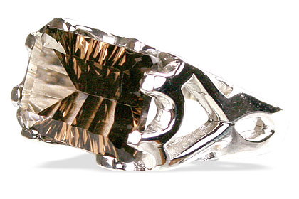 SKU 12289 - a Smoky Quartz rings Jewelry Design image