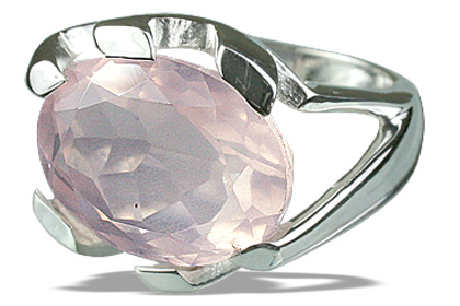 SKU 12291 - a Rose quartz rings Jewelry Design image