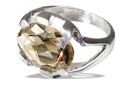 SKU 12293 - a Smoky Quartz rings Jewelry Design image