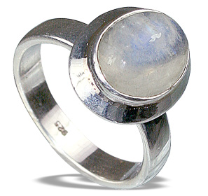 SKU 12294 - a Moonstone rings Jewelry Design image