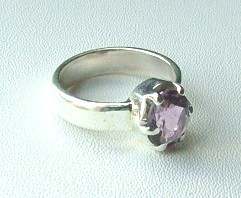 SKU 1238 - a Amethyst Rings Jewelry Design image