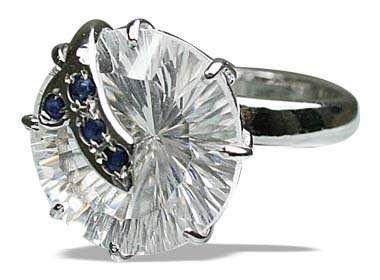 SKU 12433 - a Crystal rings Jewelry Design image