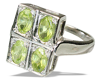 SKU 12440 - a Peridot rings Jewelry Design image