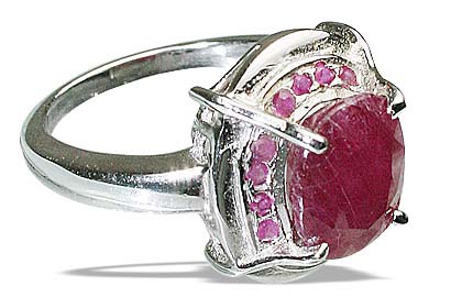 SKU 12446 - a Ruby rings Jewelry Design image