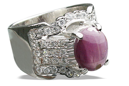SKU 12453 - a Ruby rings Jewelry Design image
