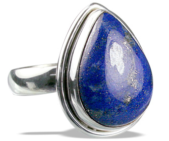 SKU 12616 - a Lapis lazuli rings Jewelry Design image