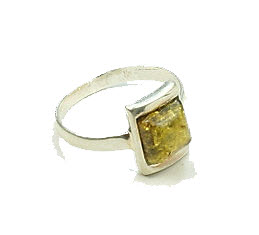 SKU 12872 - a Amber rings Jewelry Design image