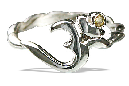 SKU 12877 - a Citrine rings Jewelry Design image