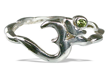 SKU 12878 - a Peridot rings Jewelry Design image