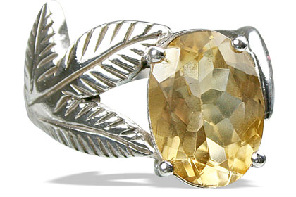SKU 12960 - a Citrine rings Jewelry Design image