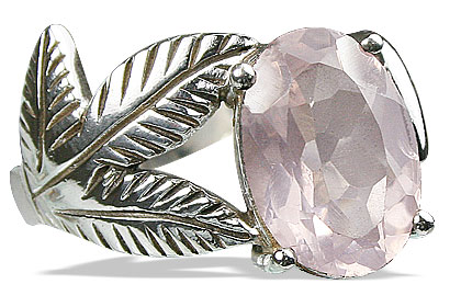 SKU 12962 - a Rose quartz rings Jewelry Design image