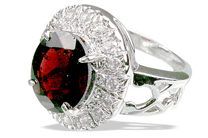 SKU 12985 - a Garnet rings Jewelry Design image
