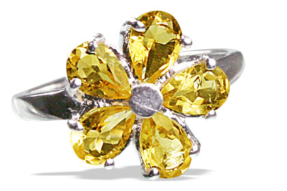 SKU 12990 - a Citrine rings Jewelry Design image