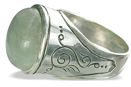 SKU 13048 - a Aquamarine rings Jewelry Design image