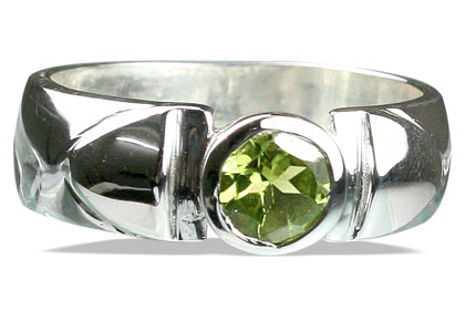 SKU 13054 - a Peridot rings Jewelry Design image