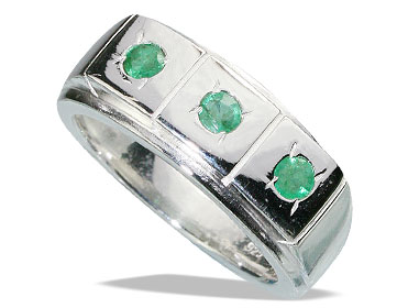 SKU 13058 - a Emerald rings Jewelry Design image