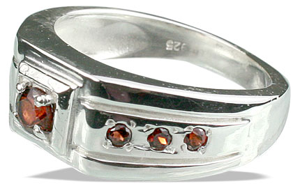 SKU 13087 - a Garnet rings Jewelry Design image