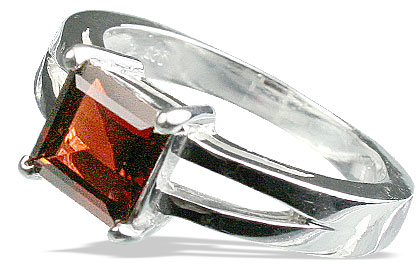 SKU 13090 - a Garnet rings Jewelry Design image
