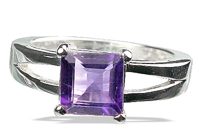 SKU 13094 - a Amethyst rings Jewelry Design image