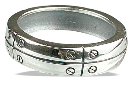 SKU 13099 - a Silver rings Jewelry Design image