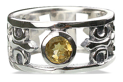SKU 13113 - a Citrine rings Jewelry Design image