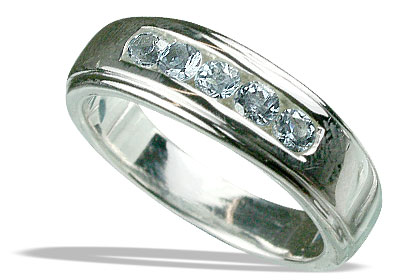 SKU 13136 - a Blue topaz rings Jewelry Design image