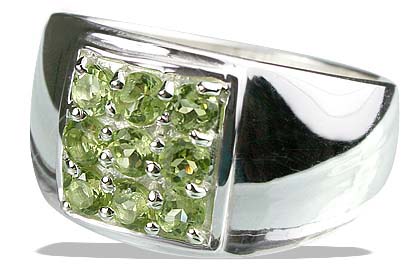 SKU 13230 - a Peridot rings Jewelry Design image