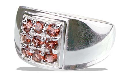 SKU 13231 - a Garnet rings Jewelry Design image