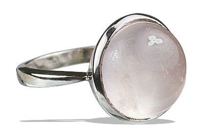SKU 13240 - a Rose quartz rings Jewelry Design image