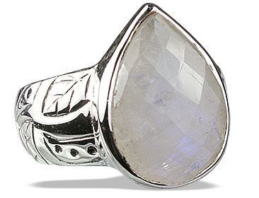 SKU 13518 - a Moonstone rings Jewelry Design image