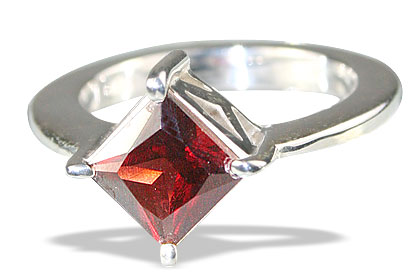 SKU 13599 - a Garnet rings Jewelry Design image