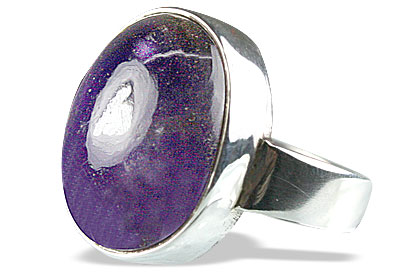 SKU 13643 - a Amethyst rings Jewelry Design image