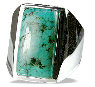 SKU 13688 - a Turquoise rings Jewelry Design image