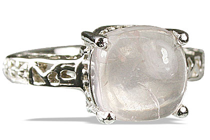 SKU 13689 - a Rose quartz rings Jewelry Design image