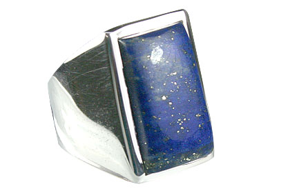 SKU 13690 - a Lapis lazuli rings Jewelry Design image