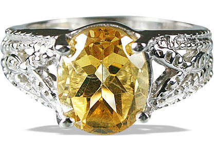 SKU 13708 - a Citrine rings Jewelry Design image