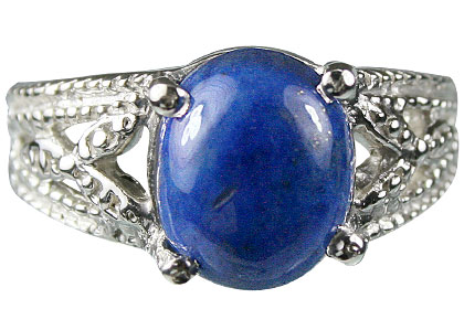 SKU 13710 - a Lapis lazuli rings Jewelry Design image