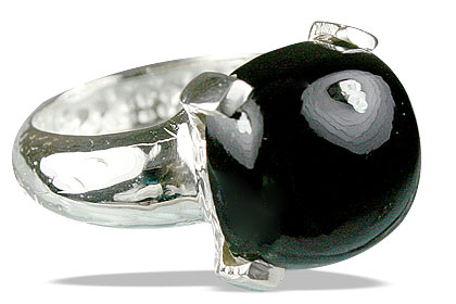 SKU 13714 - a Onyx rings Jewelry Design image