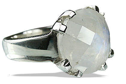 SKU 13773 - a Moonstone rings Jewelry Design image