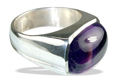 SKU 13863 - a Amethyst rings Jewelry Design image