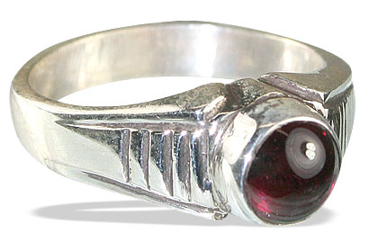 SKU 13867 - a Garnet rings Jewelry Design image