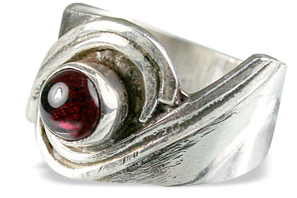 SKU 13874 - a Garnet rings Jewelry Design image
