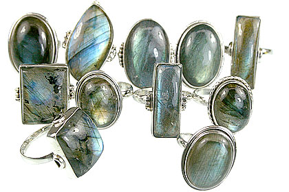 SKU 14051 - a Labradorite rings Jewelry Design image