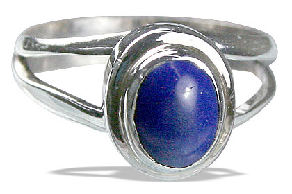 SKU 14118 - a Lapis lazuli rings Jewelry Design image