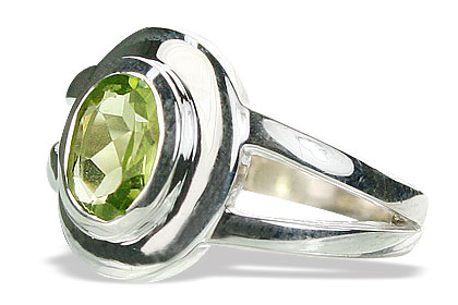 SKU 14119 - a Peridot rings Jewelry Design image