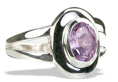 SKU 14122 - a Amethyst rings Jewelry Design image