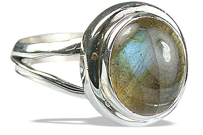 SKU 14123 - a Labradorite rings Jewelry Design image