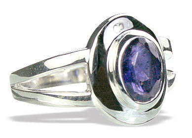 SKU 14124 - a Iolite rings Jewelry Design image