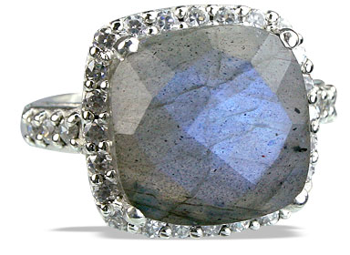 SKU 14135 - a Labradorite rings Jewelry Design image