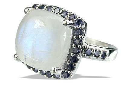 SKU 14139 - a Moonstone rings Jewelry Design image